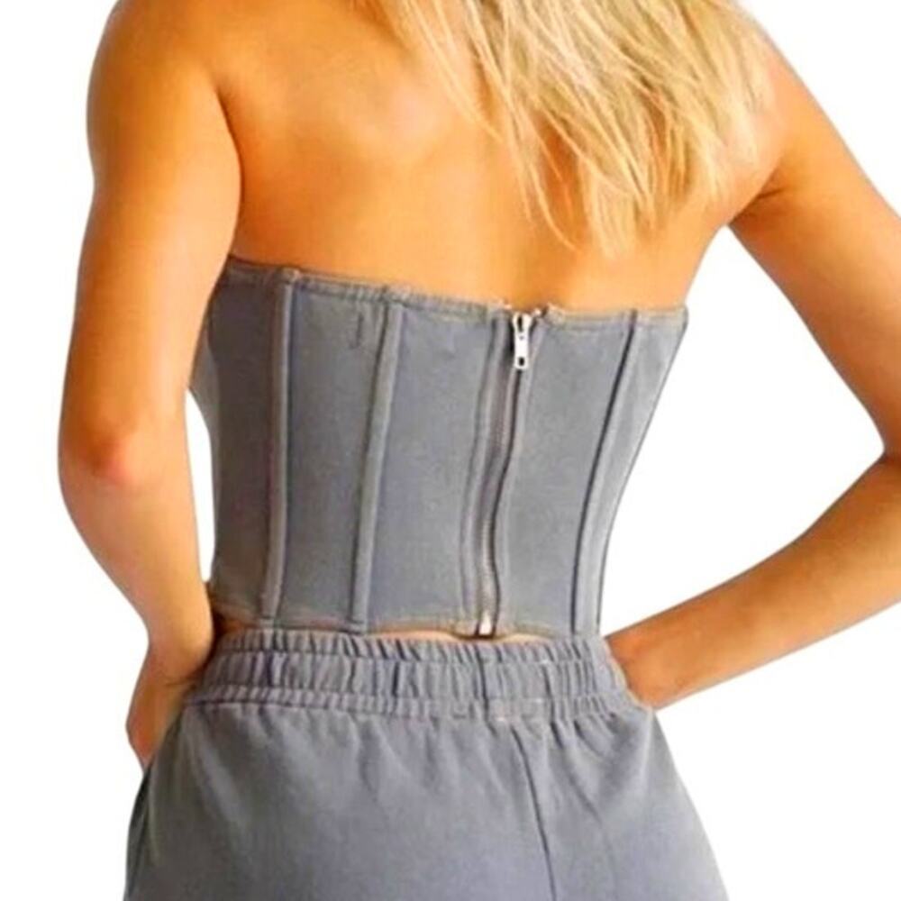 Yellow The Label – Wren Corset – Charcoal – Size M - Picture 9 of 9
